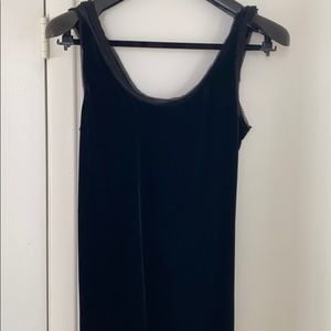 Donna Karan fabulous velvet dress with linings, M